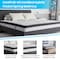 Flash Furniture King Size Lt Gray Fabric Platform Bed & Mattress HG-BM10-44-GG - alternate 3